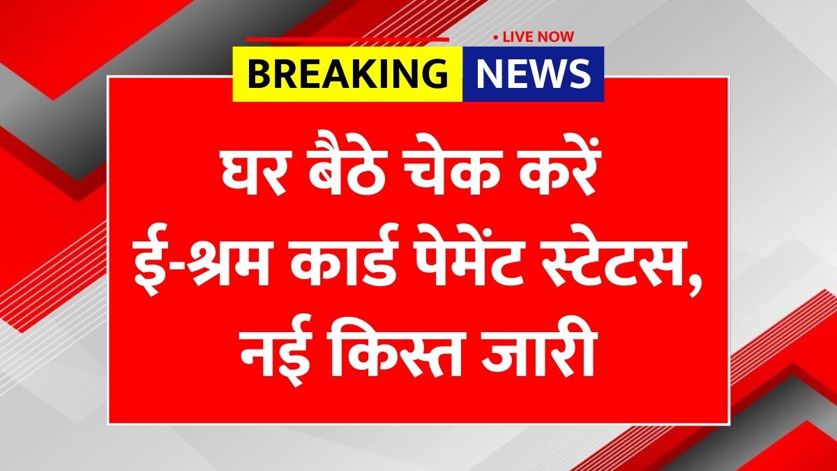 E Shram Card Payment Status