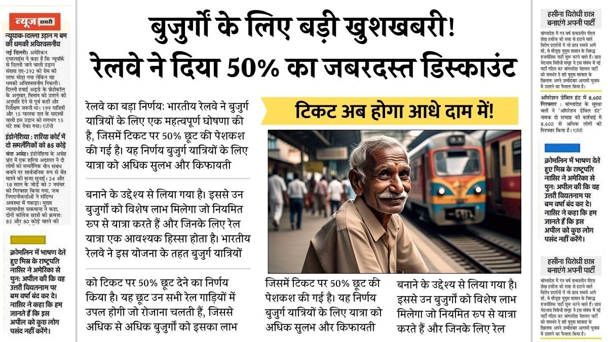 Senior Citizen Railway Discount